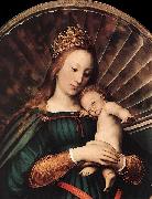 HERRERA, Francisco de, the Younger Darmstadt Madonna Germany oil painting artist
